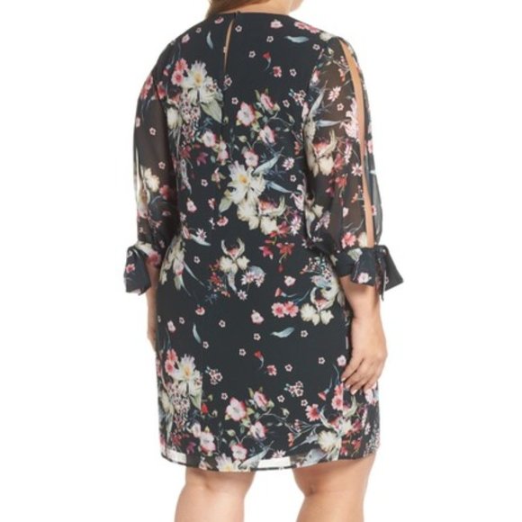 COOPER ST Nordstrom Titania Floral Shift Dress NWT Size 16W - Picture 2 of 4